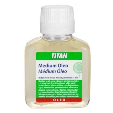 Fine art shop - Medium oil colors Titan, 100 ml. | totenart.com