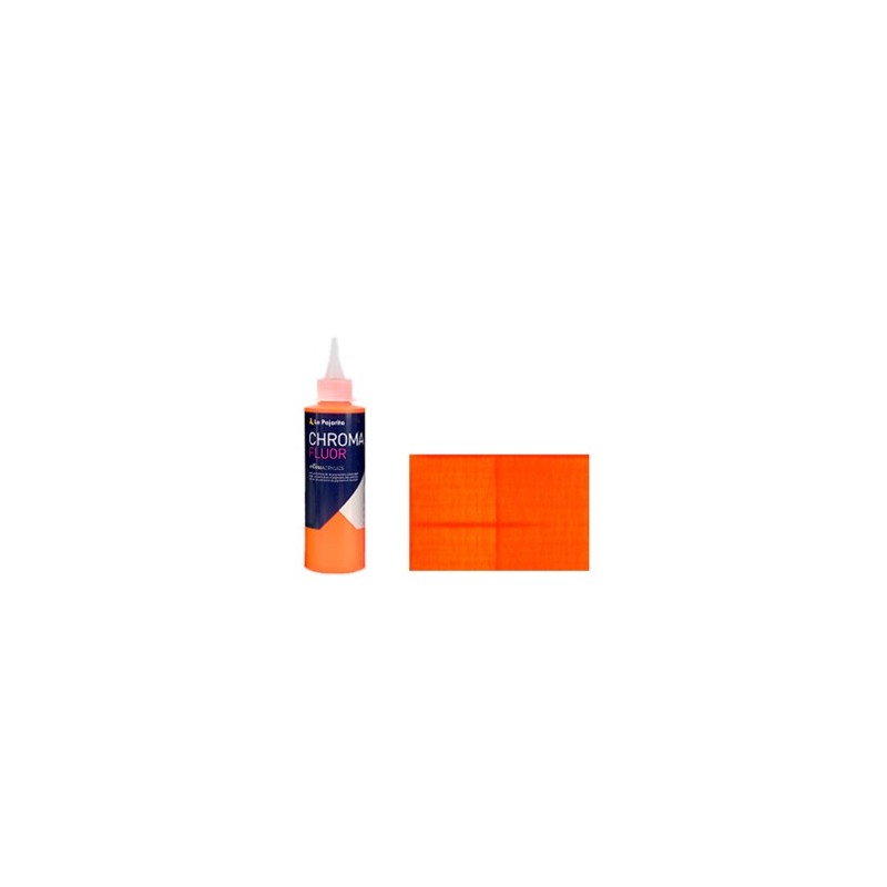 Fine art shop - Acrylic La Pajarita Orange Chroma Fluor (200 ml.)  | totenart.com