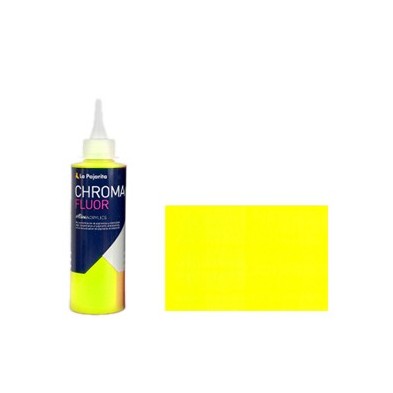 Fine art shop - Acrylic La Pajarita Yellow Chroma Fluor (200 ml.)  | totenart.com