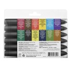 \nFine art shop - Set 12 watercolor Promarkers Winsor & Newton, basic tones | totenart.com