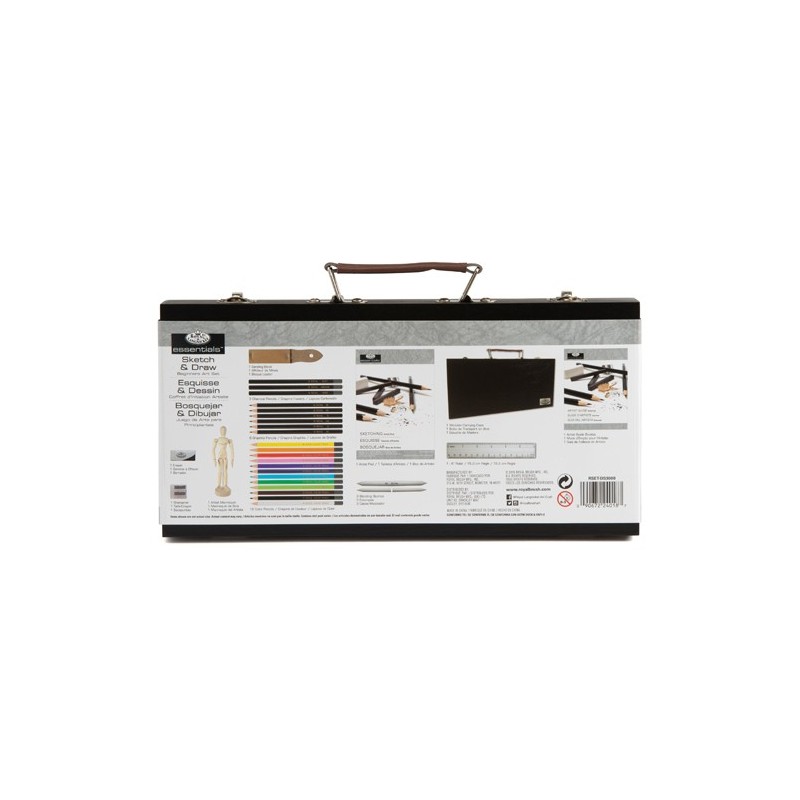 Fine art shop - Beginners Art Set Sketch&Draw (32 pieces), Royal&Langnickel | totenart.com
