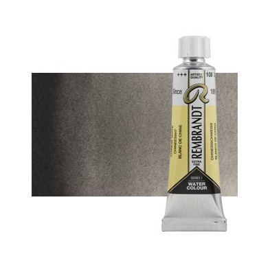 Fine art shop - Watercolour Rembrandt, 20 ml, Ivory Black | totenart.com