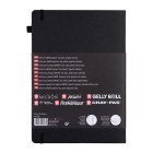  Fine art shop - Sakura NoteBook Black Sheets, 21x29,7, elastic band, 80 s, 140 gr. | totenart.com