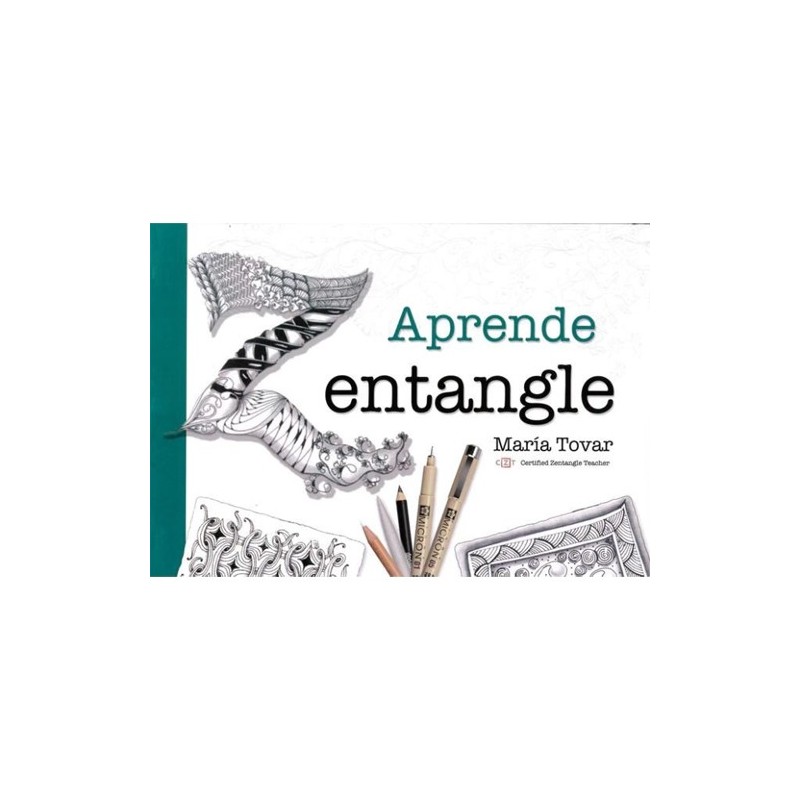 Fine art shop - Step by Step Notebook, Learn Zentangle, Talens (In Spanish) | totenart.com