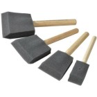  Fine art shop - Set 4 Flat Foam Brushes, Art Creation | totenart.com