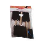  Fine art shop - Set 4 Flat Foam Brushes, Art Creation | totenart.com
