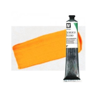 Fine art shop - Acrylic Vallejo, Fluorescent Gold Yellow, 58 ml. | totenart.com