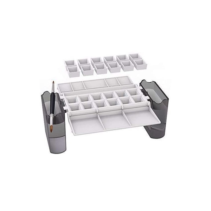 Materiais Belas Artes - Portable Refillable Watercolor Box | totenart.com