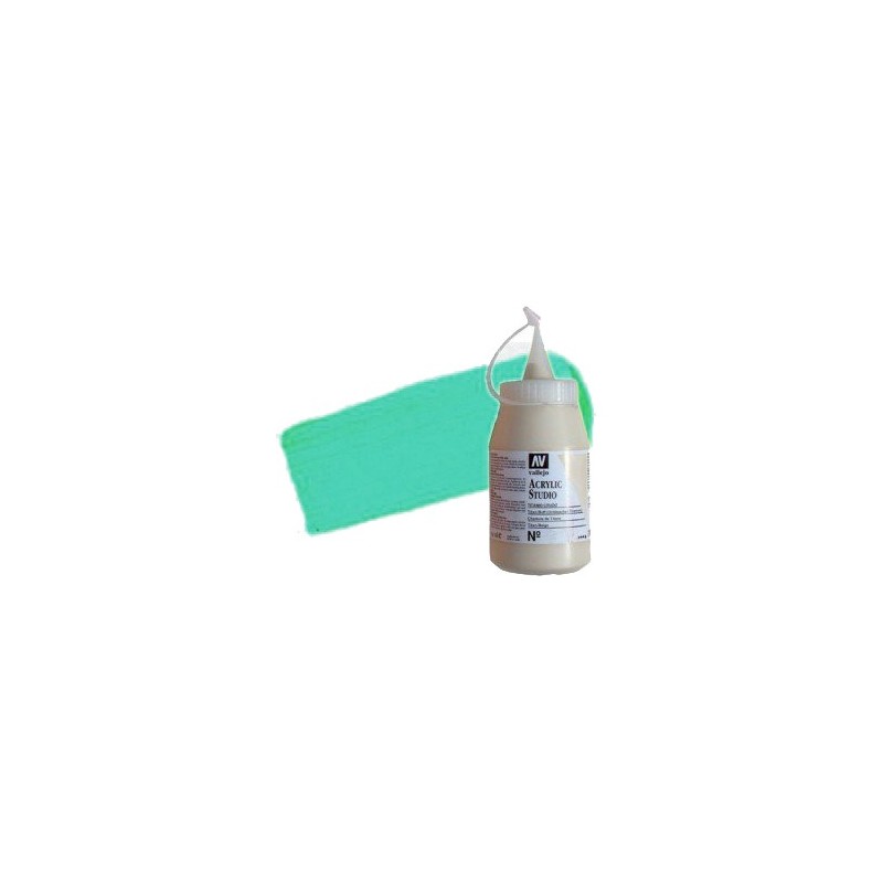 Fine art shop - Acrylic Vallejo, Emerald Phtalo Green, 500 ml. | totenart.com