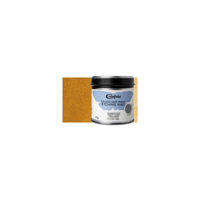 Ecological Etching Ink Yellow Ochre, Can 250 gr.