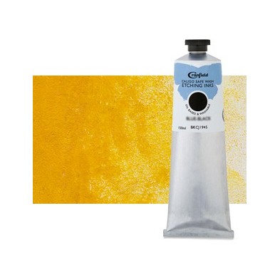 Ecological Etching Ink Indian Yellow, tube 150 ml.