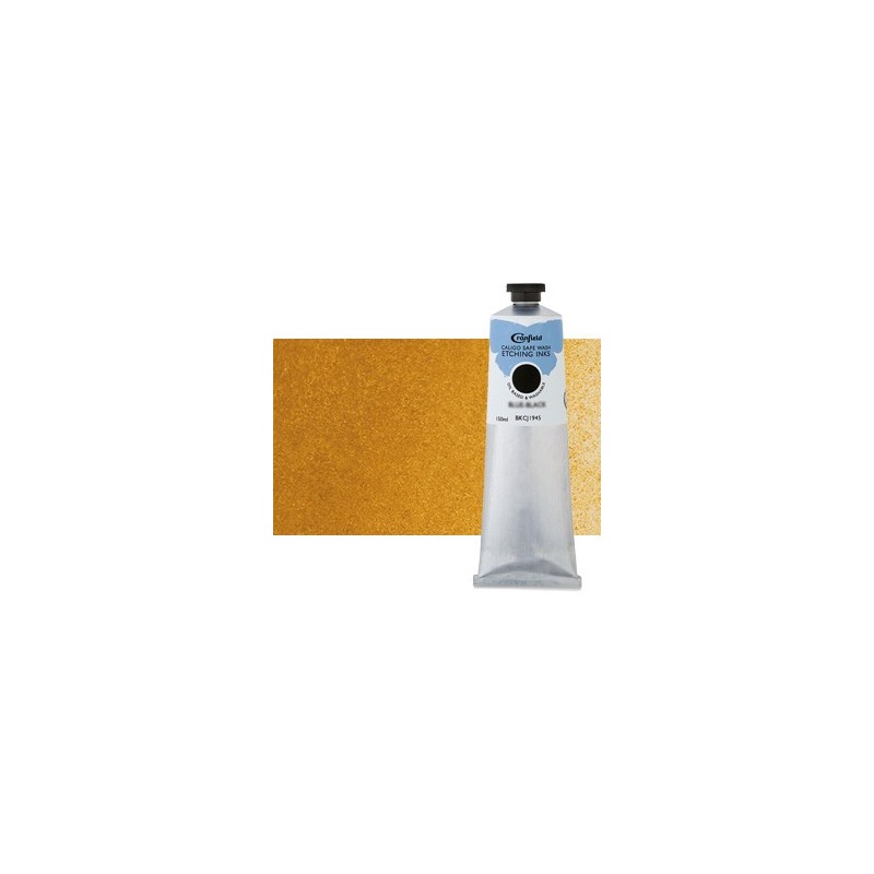 Ecological Etching Ink, Yellow Ochre, tube 150 ml.