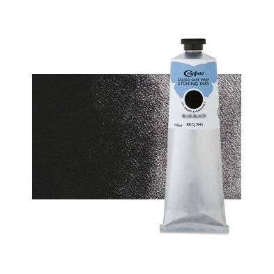 Ecological Etching Ink Carbon black, tube 150 ml.