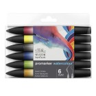 \nFine art shop - Set 6 watercolor Promarkers Winsor & Newton, basic tones | totenart.com