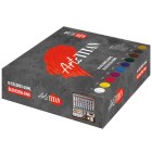 Oil Titan Extra thin, wooden box, 10 colours 40 ml.
