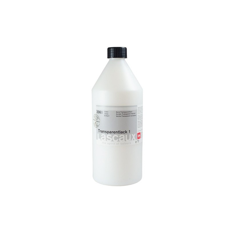 Transparent Acrylic Varnish Lascaux 2060, 1 litre