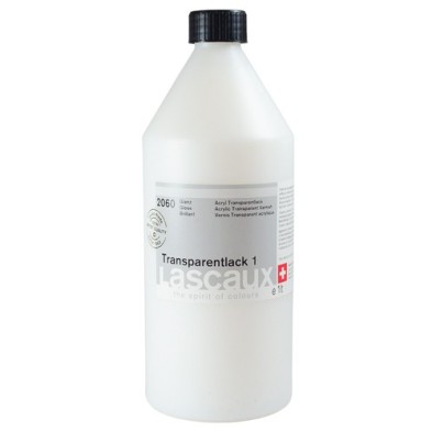 Transparent Acrylic Varnish Lascaux 2060, 1 litre