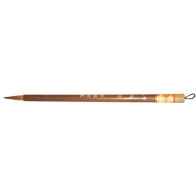 Fine art shop - Oriental brush, white hair Goat/Nylon/Poney, 35 mm | totenart.com