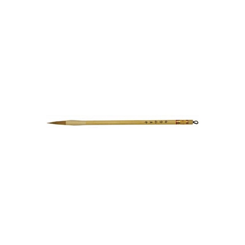Fine art shop - Oriental brush, red marten hair, 30 mm. | totenart.com