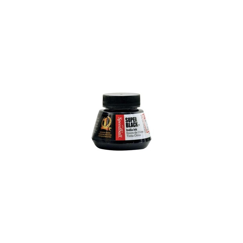Fine art shop - Super Black Indian Ink, 59.2 ml. (2 fl. Oz.) Speedball | totenart.com 
