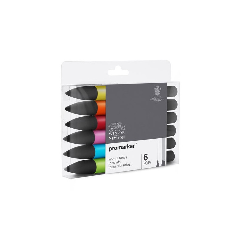 \nFine art shop - Promarker markers Set 6 vibrant tones | totenart.com