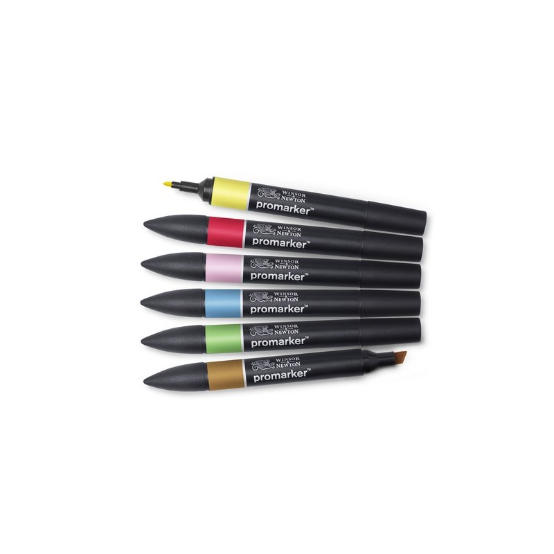 \nFine art shop - Promarker markers Set 6 mid tones | totenart.com