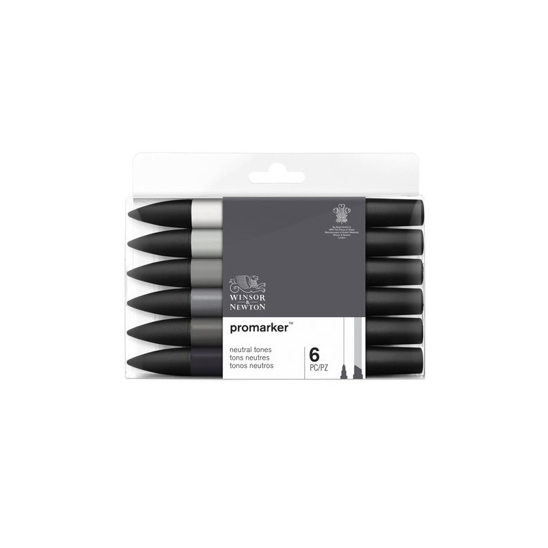 \nFine art shop - Promarker markers Set 6 neutral tones | totenart.com
