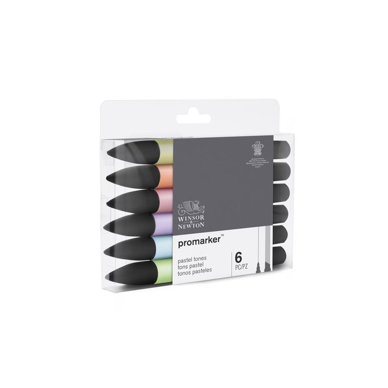 \nFine art shop - Promarker markers Set 6 pastel tones | totenart.com