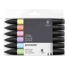 \nFine art shop - Promarker markers Set 6 pastel tones | totenart.com