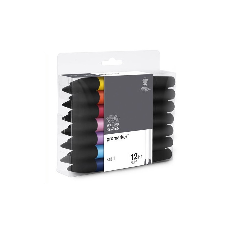 \nFine art shop - Promarker markers 12 + 1, Set 1 | totenart.com