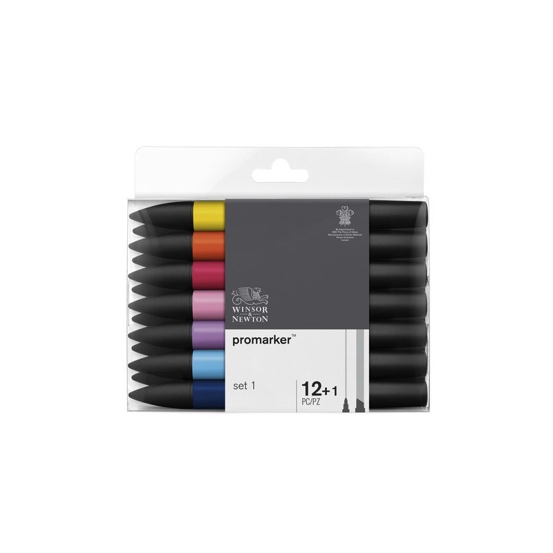 \nFine art shop - Promarker markers 12 + 1, Set 1 | totenart.com