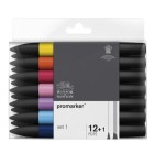 \nFine art shop - Promarker markers 12 + 1, Set 1 | totenart.com
