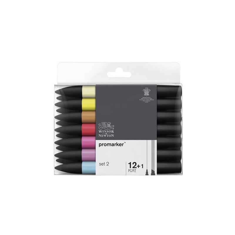 \nFine art shop - Promarker markers 12 + 1, Set 2 | totenart.com