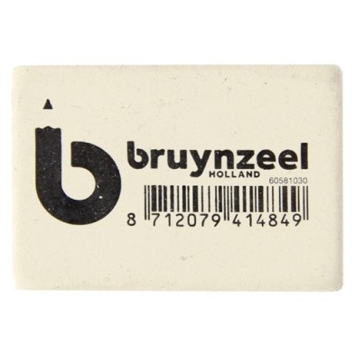 Fine art shop - Extra soft eraser, 42 x 30 mm, Bruynzeel | totenart.com