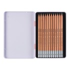 Fine art shop - Box of 12 Graphite pencils Bruynzeel | totenart.com