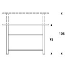 Fine art shop - Adjustable professional drawing table with crank and tray, 80x120 cm. | totenart.com \n