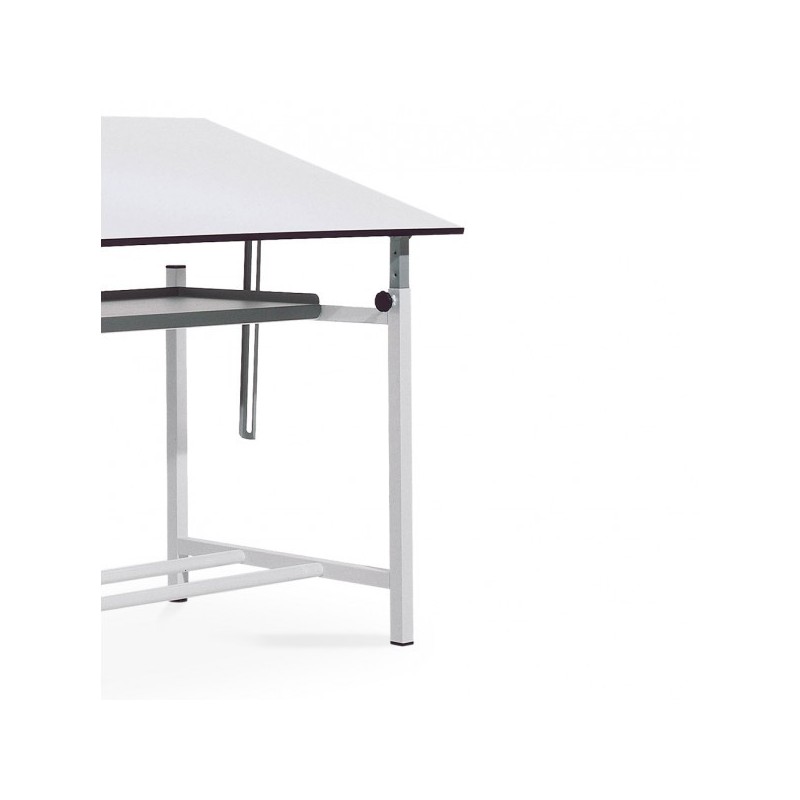 Fine art shop - Adjustable professional drawing table with crank and tray, 90x130 cm. | totenart.com \n