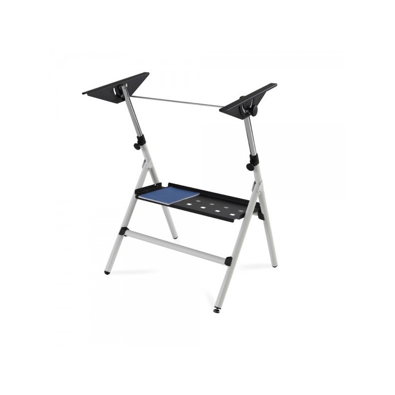 Fine art shop - Adjustable semi-professional drawing table with springs and tray, 90x130 cm. | totenart.com \n
