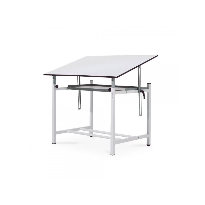 Fine art shop - Adjustable professional drawing table with crank and tray, 100x170 cm. | totenart.com \n