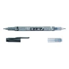 Fine art shop - Tombow Fudenosuke Twin Marker, 2 Soft Tips, Water Based, Black and Gray | totenart.com