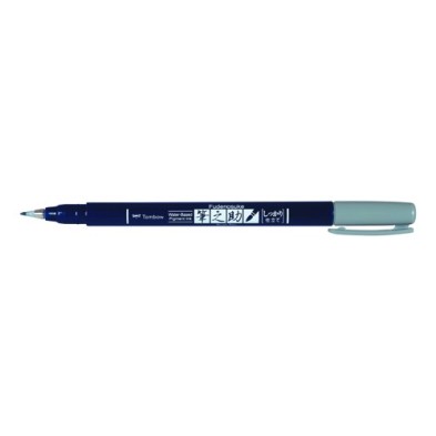 Fine art shop - Tombow Fudenosuke Marker, Hard Elastic Tip, Water Based, Gray | totenart.com
