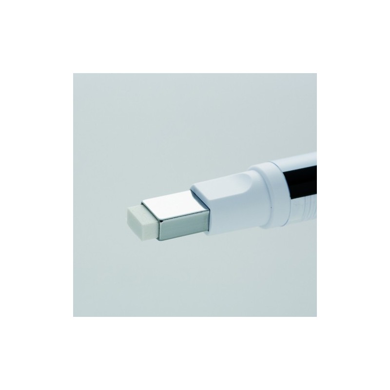 Fine art shop - Tombow MONO ZERO Precision eraser, rectangular tip 2,5 x 5 mm. white/blue/black | totenart.com