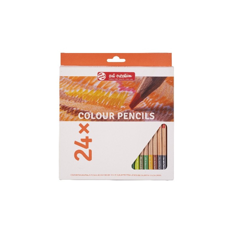  Fine art shop - Box Colour Pencils Art Cration 24 colours | totenart.com