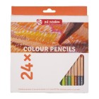  Fine art shop - Box Colour Pencils Art Cration 24 colours | totenart.com