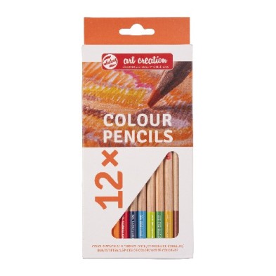  Fine art shop - Box Colour Pencils Art Cration 12 colours | totenart.com