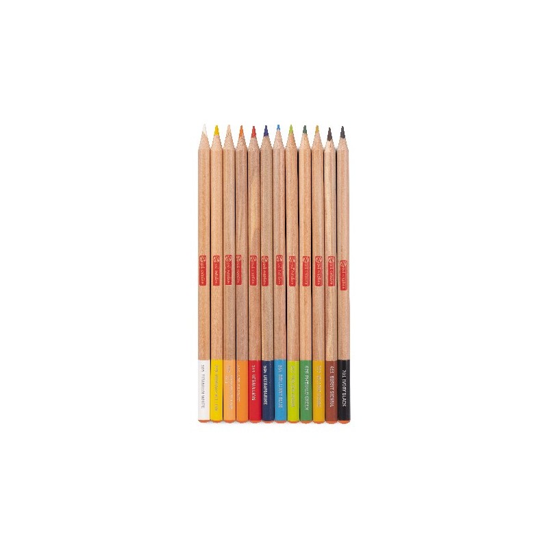  Fine art shop - Box Colour Pencils Art Cration 12 colours | totenart.com