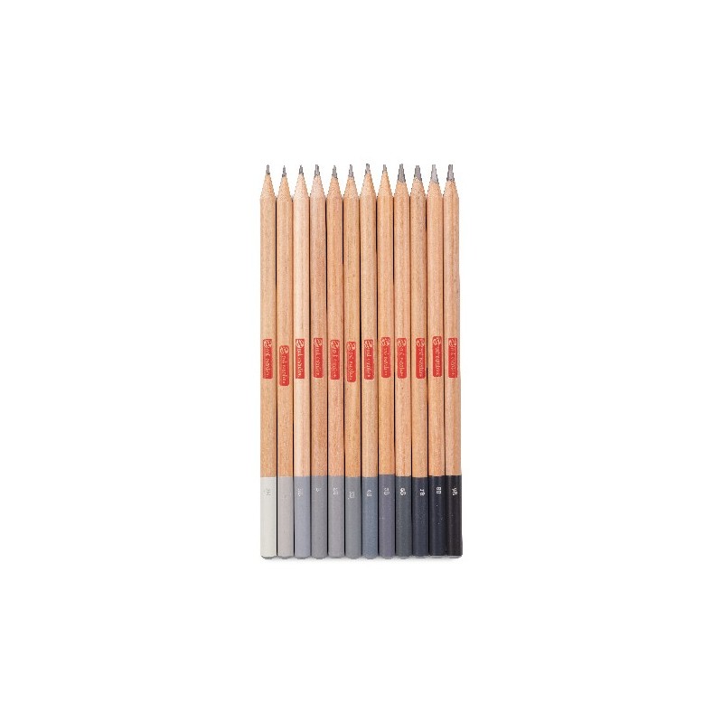  Fine art shop - Box Graphite Pencils Art Cration 12 units | totenart.com