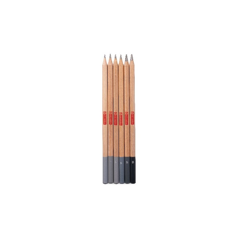  Fine art shop - Box Graphite Pencils Art Cration 6 units | totenart.com