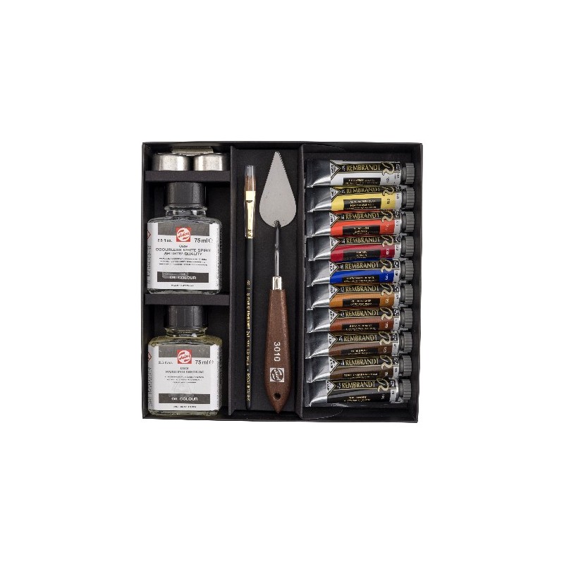 Fine art shop - Rembrandt Year LIMITED EDITION set box 10 oils 15 ml. | totenart.com