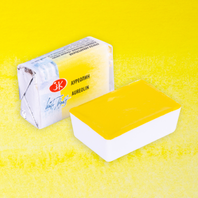 Fine art shop - White Nights Watercolors in godet Aureolin 253 | totenart.com